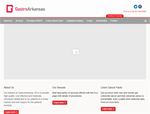 Tablet Screenshot of gastroarkansas.com